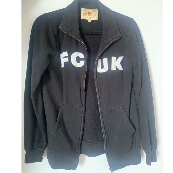 French Connection UK zip up sweatshirt - Picture 1 of 2